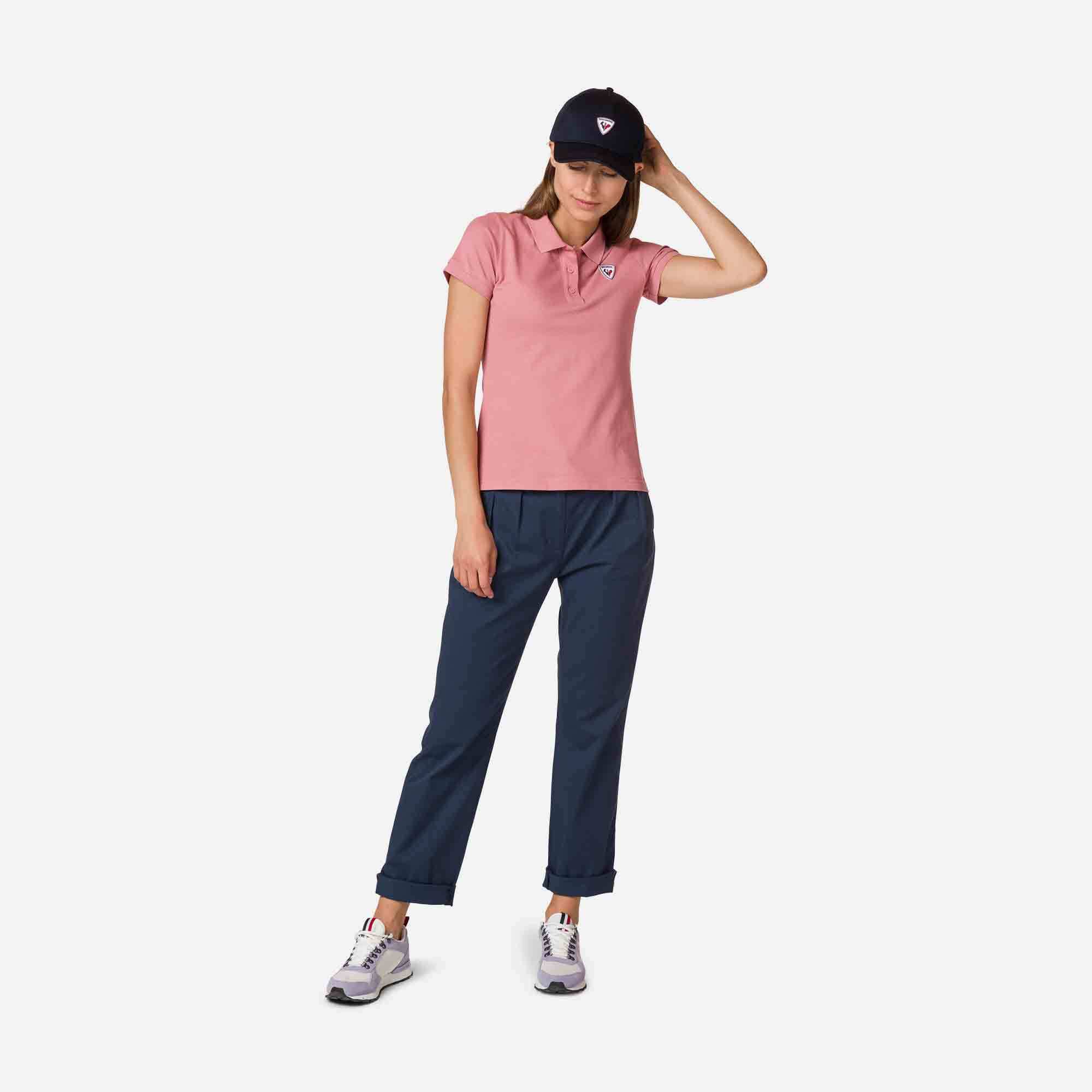 Polo Logo Femme
