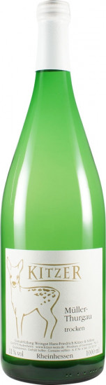 2022 Müller-Thurgau trocken 1,0 L - Weingut Kitzer
