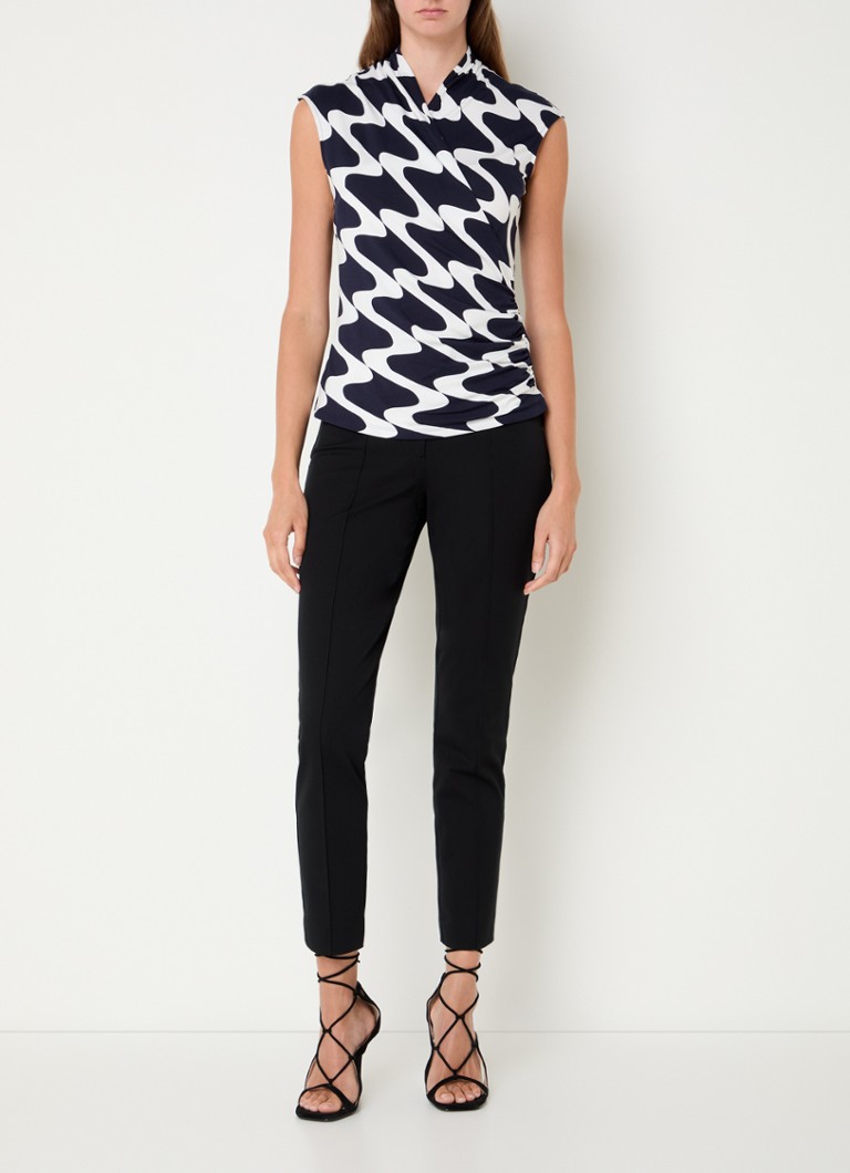 Phase Eight Maleah top with print and wrap