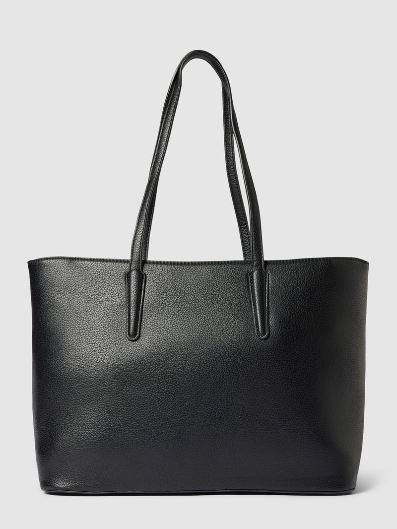 Shopper mit Label-Applikation Modell 'SPECIAL MARTU' in black