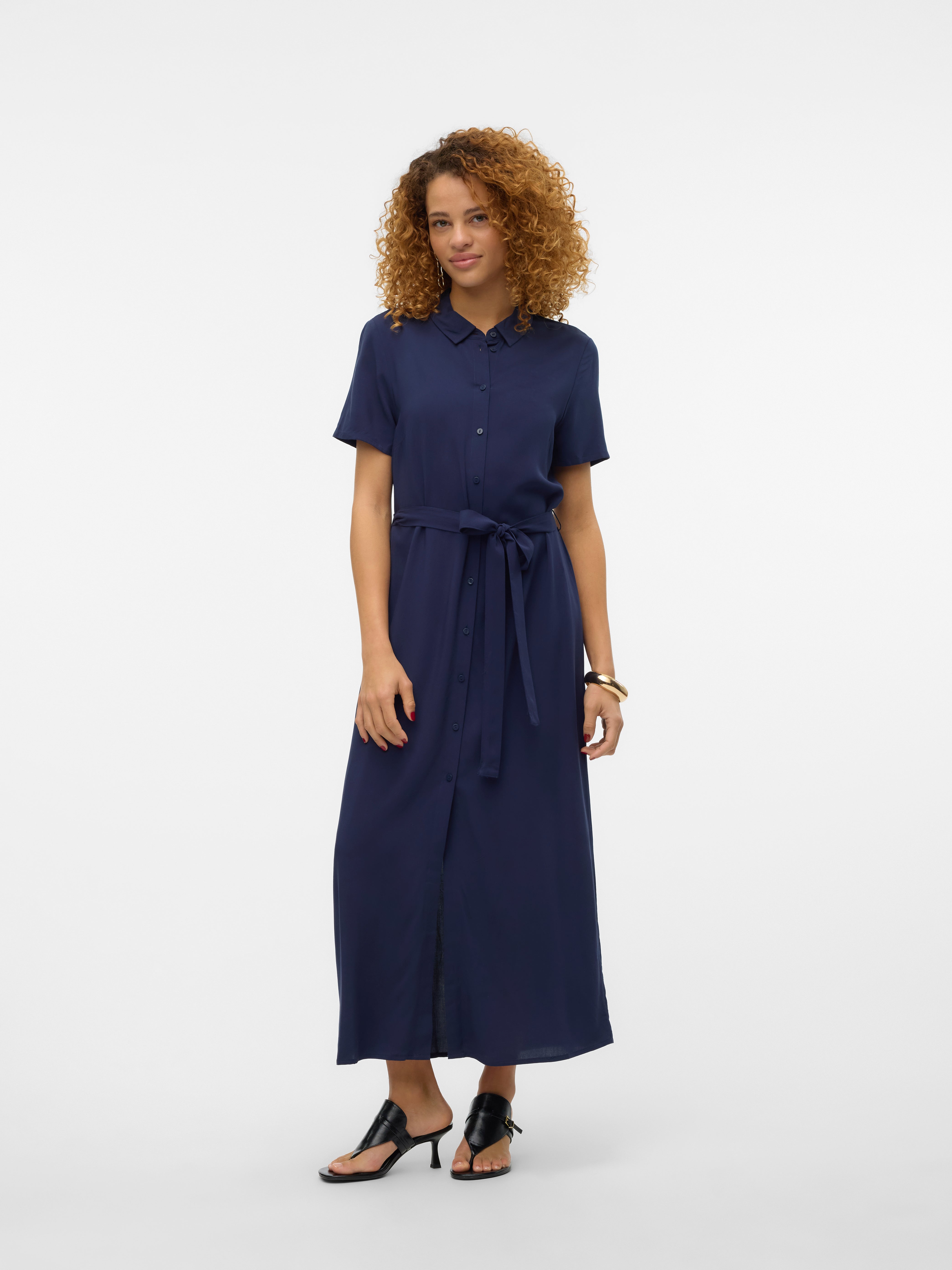 VMEASY Langes Kleid