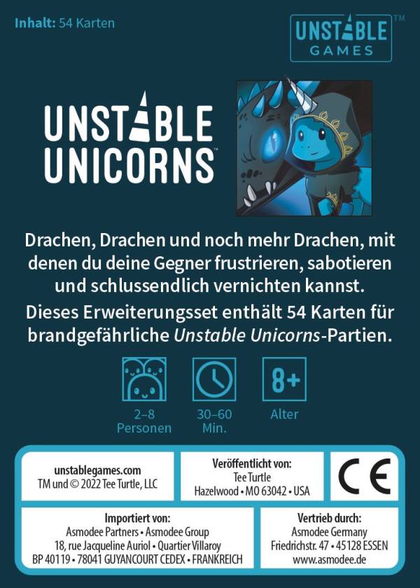 Unstable Unicorns - Drachen (Erw.)