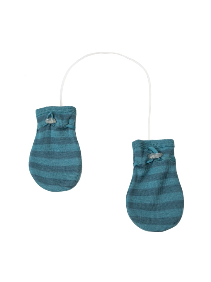 Joha Fausthandschuhe Merinowolle in blue stripe günstig kaufen