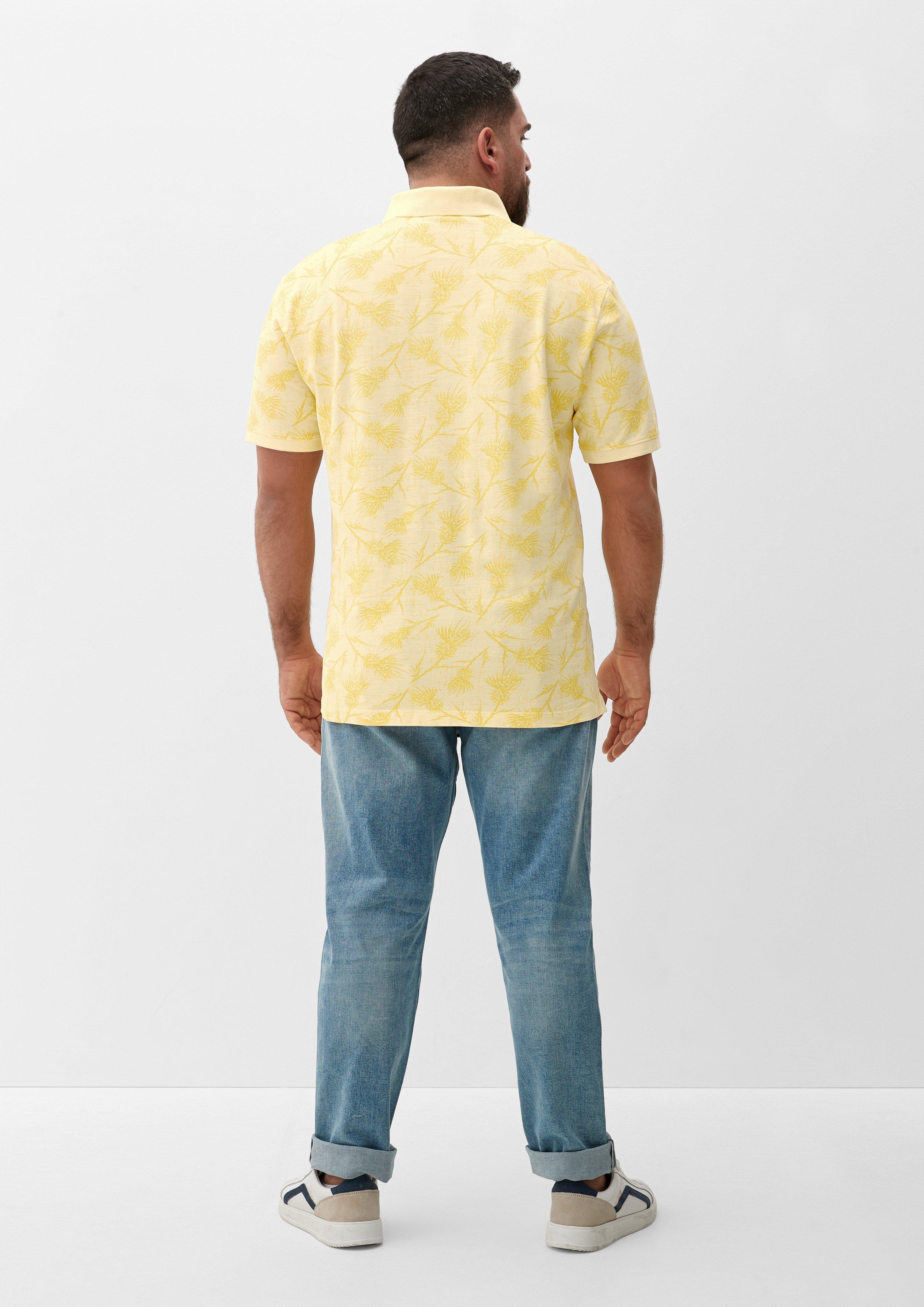 Poloshirt mit Allover-Print  2133023-13A5