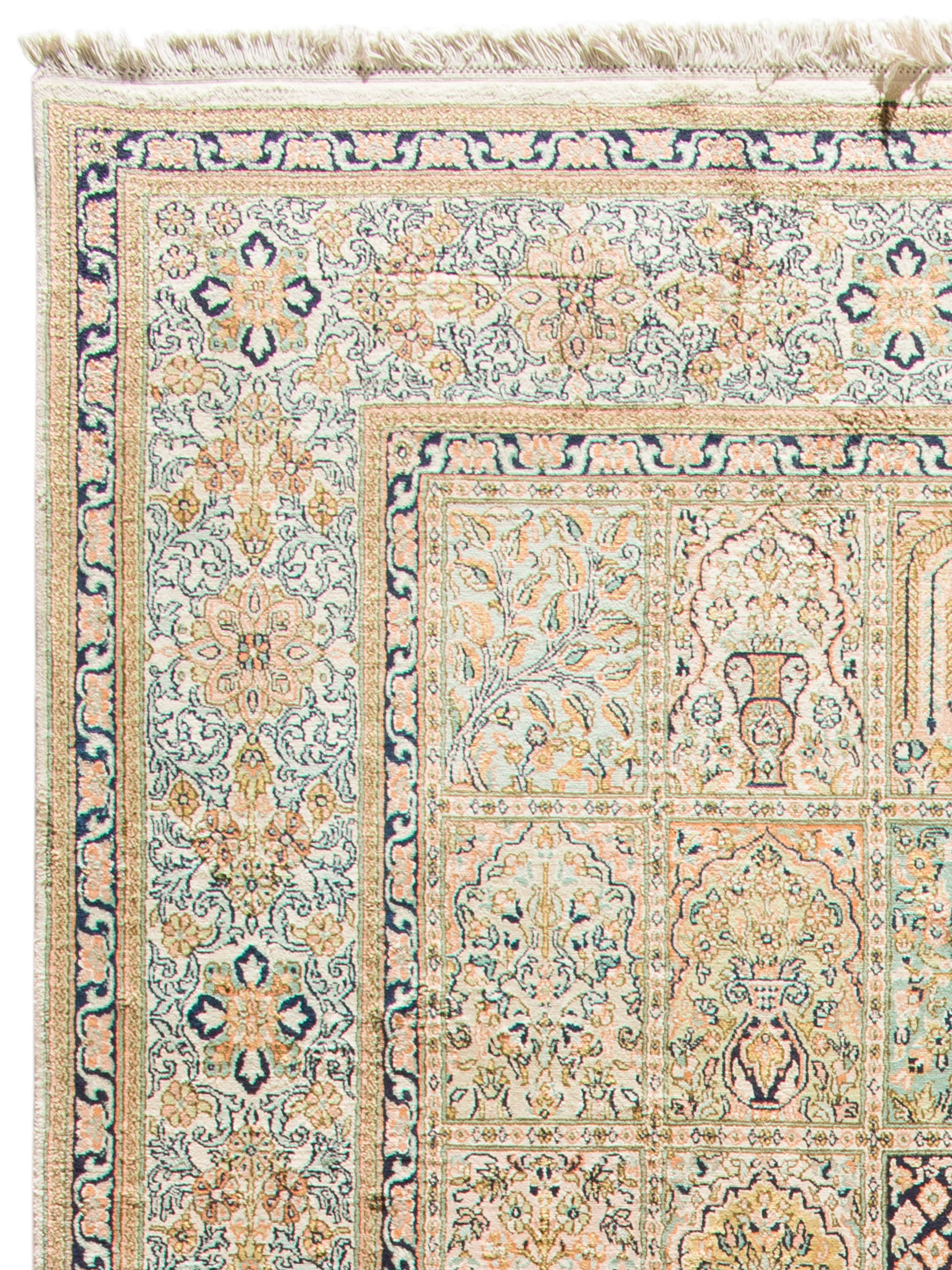 Kaschmir Seide 16/16 ca. 245 x 339 cm, Unikat / Einzelstück
