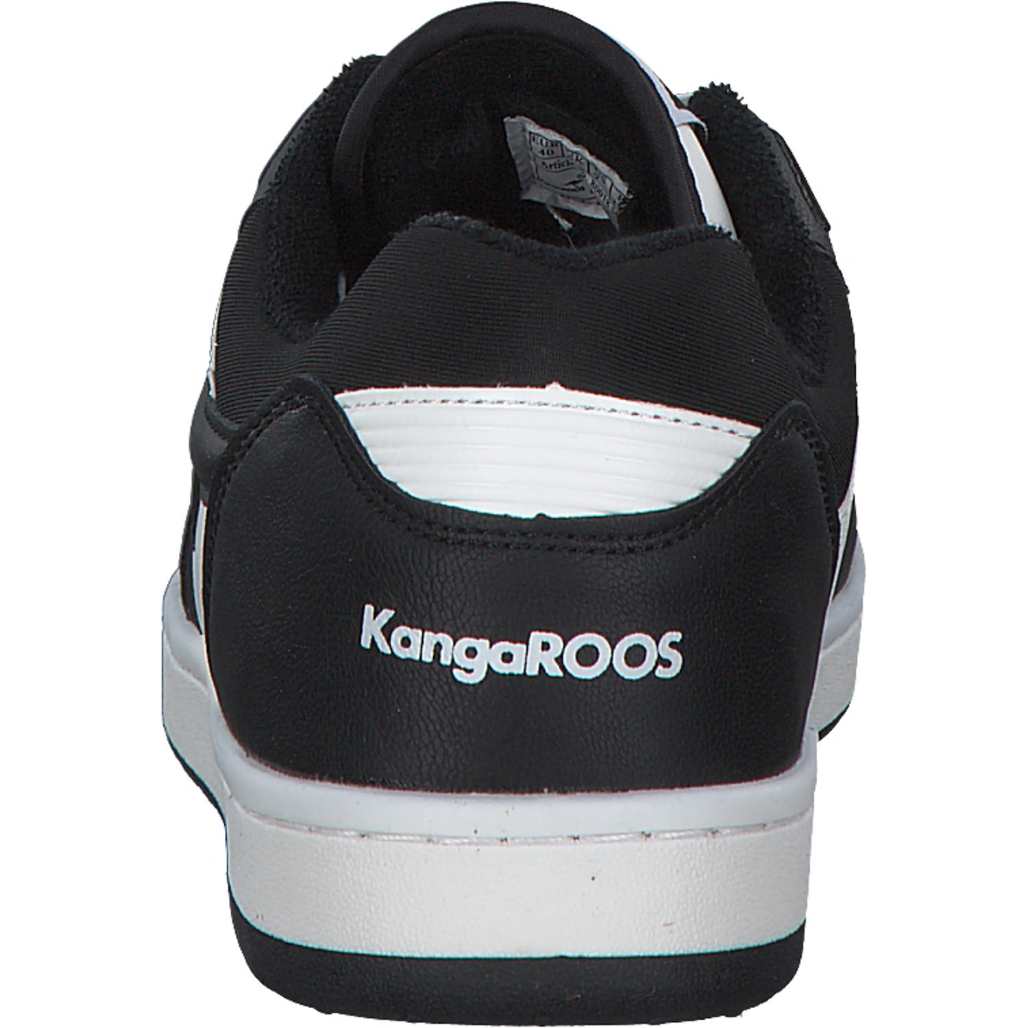 KangaROOS 80018, Schnürschuhe, Kinder, schwarz/weiß