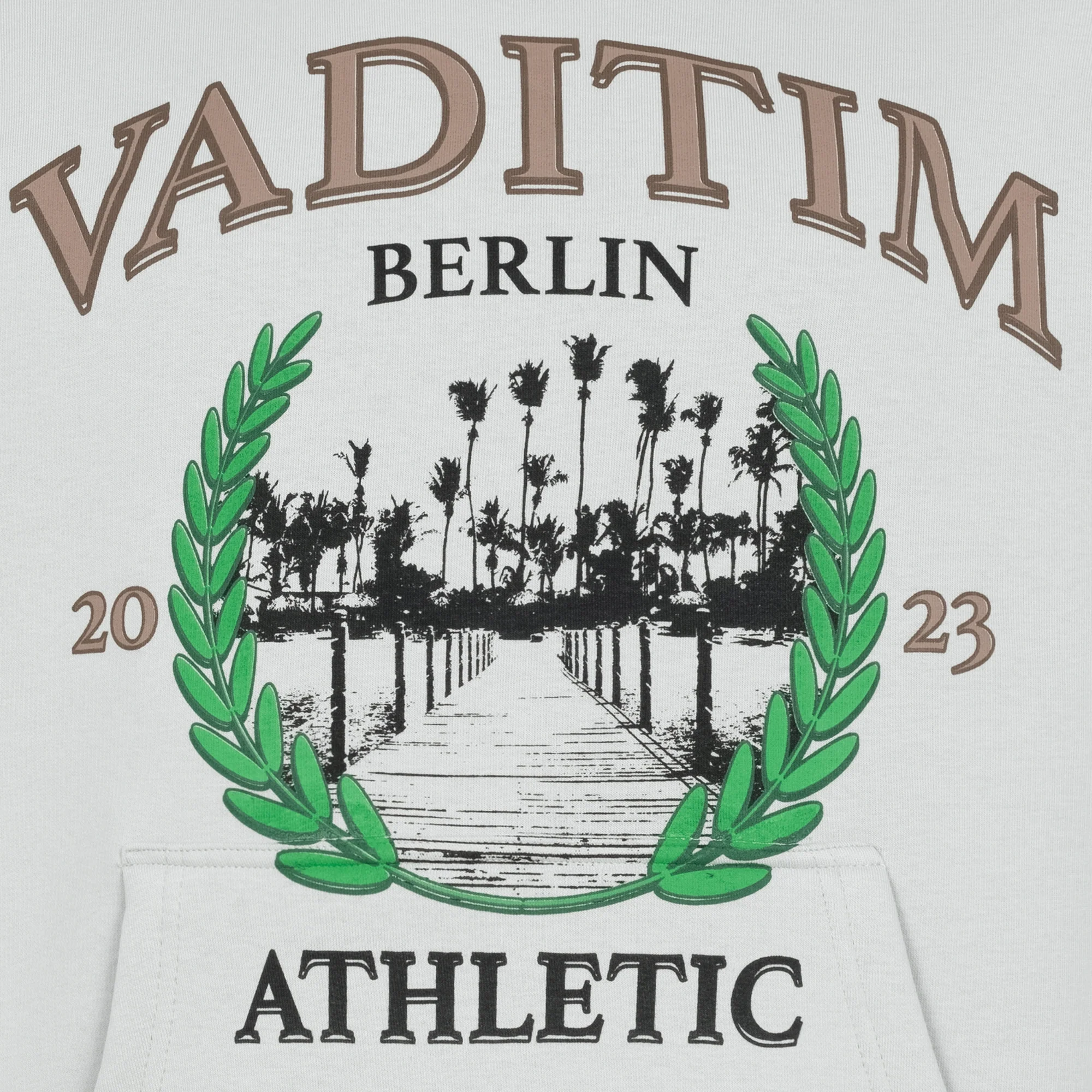 Athletic Berlin Hoodie Grey