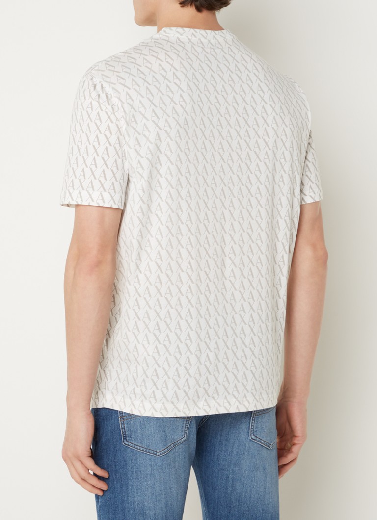Tricou Armani Exchange cu logo imprimat
