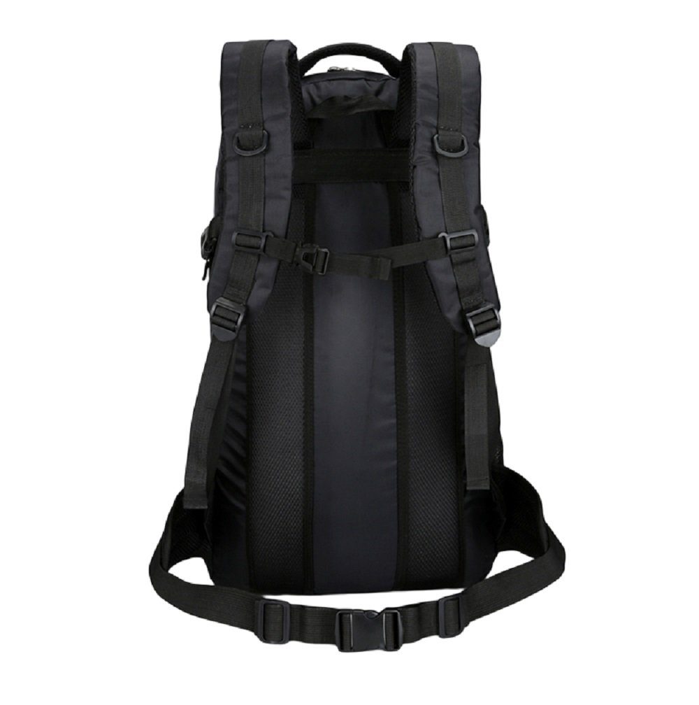 RAIKOU Rucksack 60L Wasserdichter Wanderrucksack Kletterrucksack Reiserucksack (Kletterfischer, Faltbare), ultraleichter, packbarer