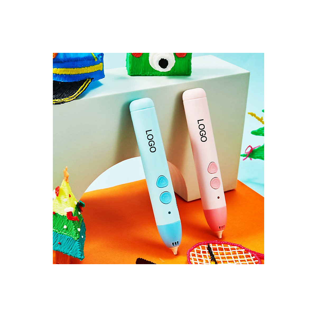 3D gedruckter Stift Cryogenic Smart Doodle Pen 3D-Druckstift kryogener intelligenter Kritzelstift dreidimensionaler Zeichenstift wiederaufladbar kreative Geschenke Kinderspielzeug Schreibwaren