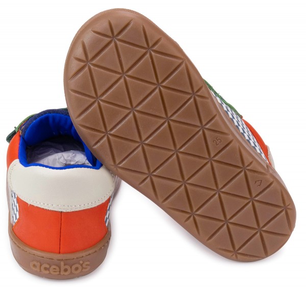 Acebos ~ MidCut Klettschuh Leder ~ Bluette