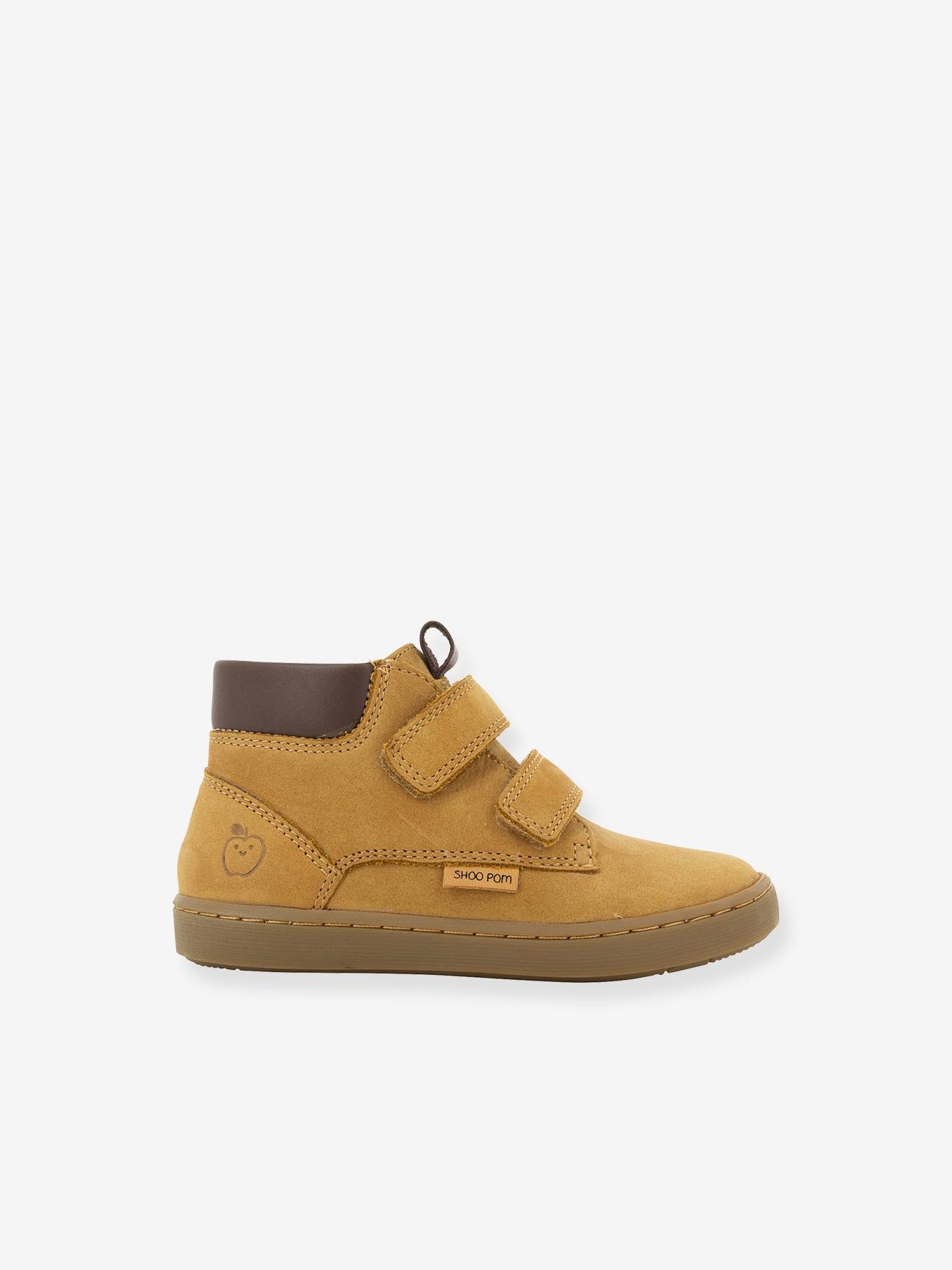 Shoo-Pom Kinder Klett-Boots PLAY DESERT SCRATCH SHOO POM - marine