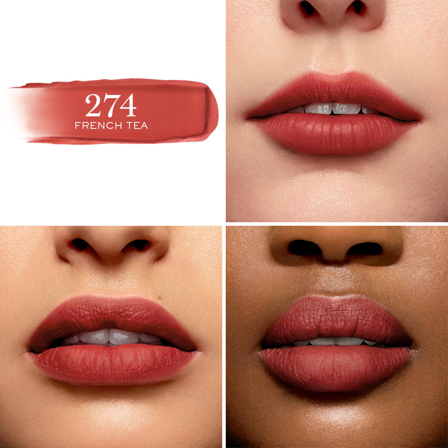 lancôme L'Absolu Rouge Intimatte Rouge à Lèvres Mat - Effet Flouté