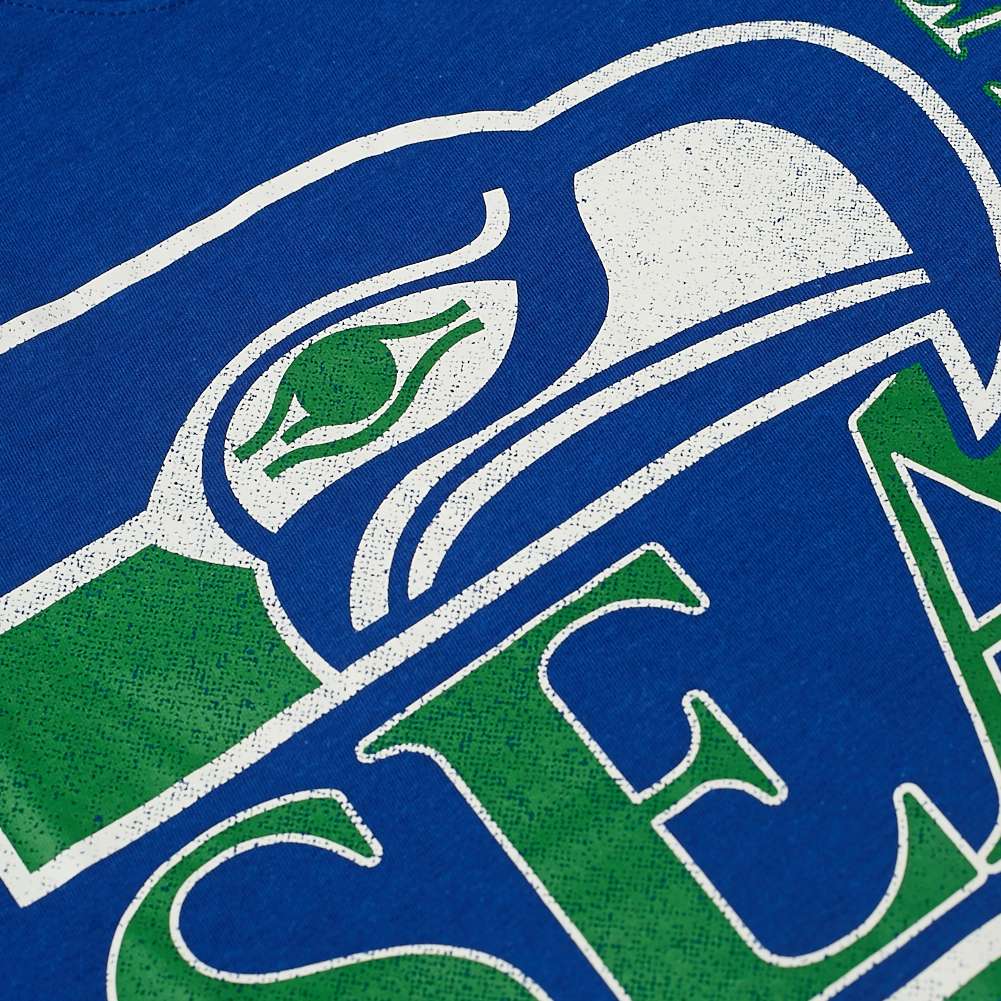 Seattle Seahawks NFL Nike Triblend Logo Herren T-Shirt NKO7-30K-V6Q-8P1