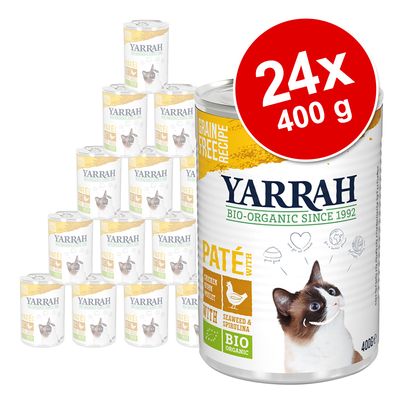 Sparpaket Yarrah Bio Pâté  24 x 400 g