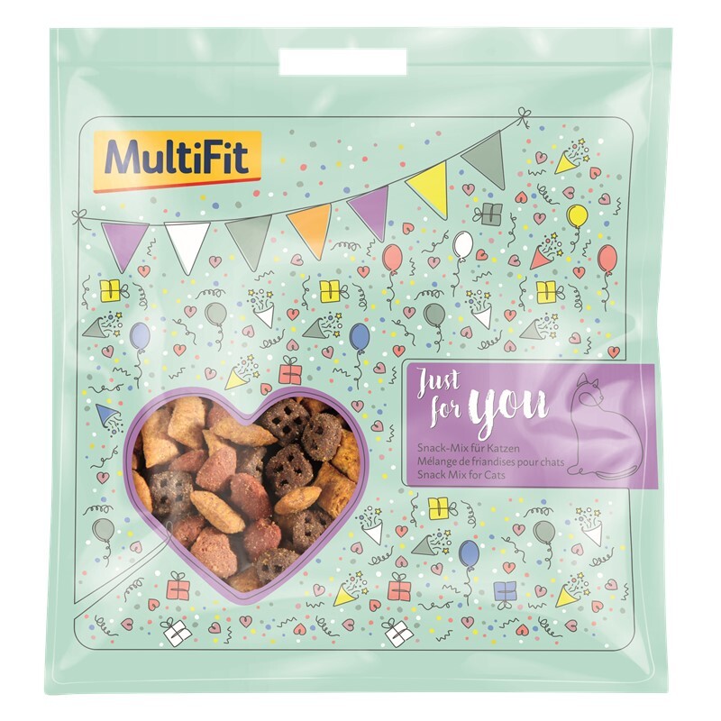 MultiFit Snacks MultiFit Celebration Katze Snack-Mix 180g