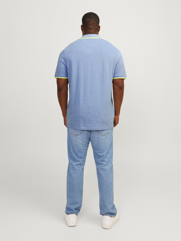 JACK & JONES PLUS Poloshirt in Bright Cobalt günstig kaufen