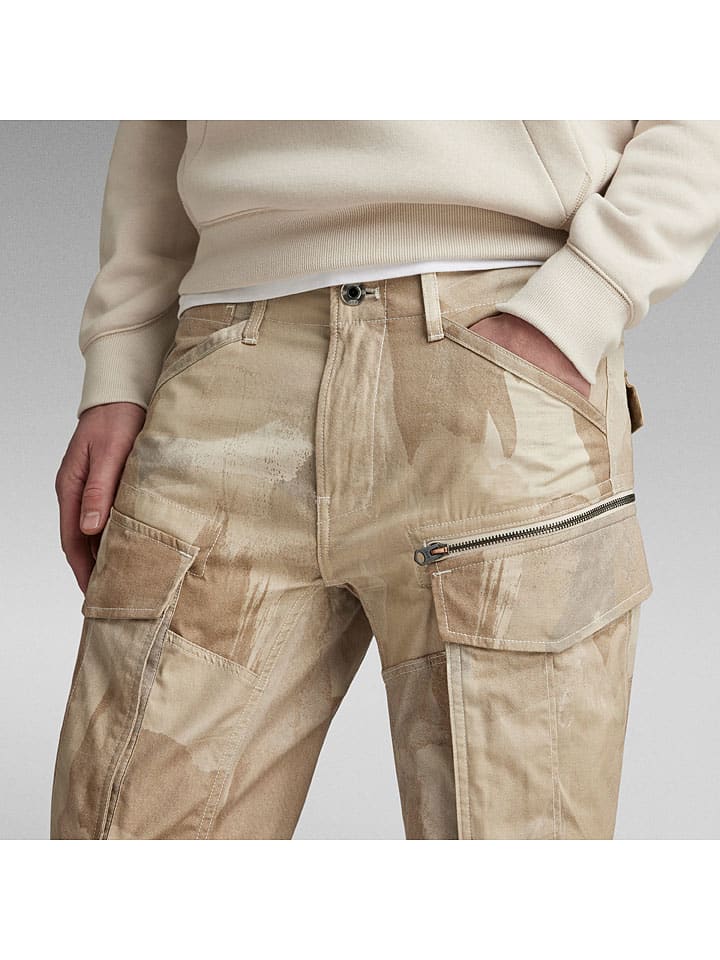 G-Star Cargohose - Tapered fit - in Beige günstig kaufen
