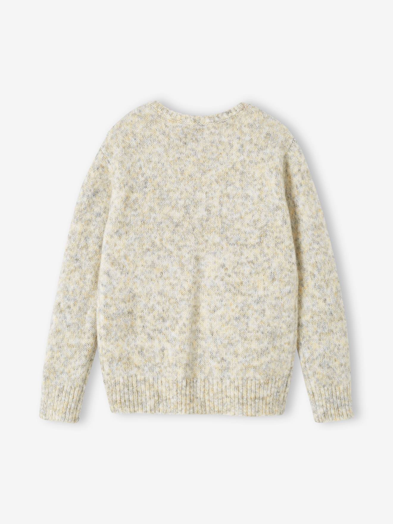 Vertbaudet Flauschiger Jungen Pullover - mehrfarbig