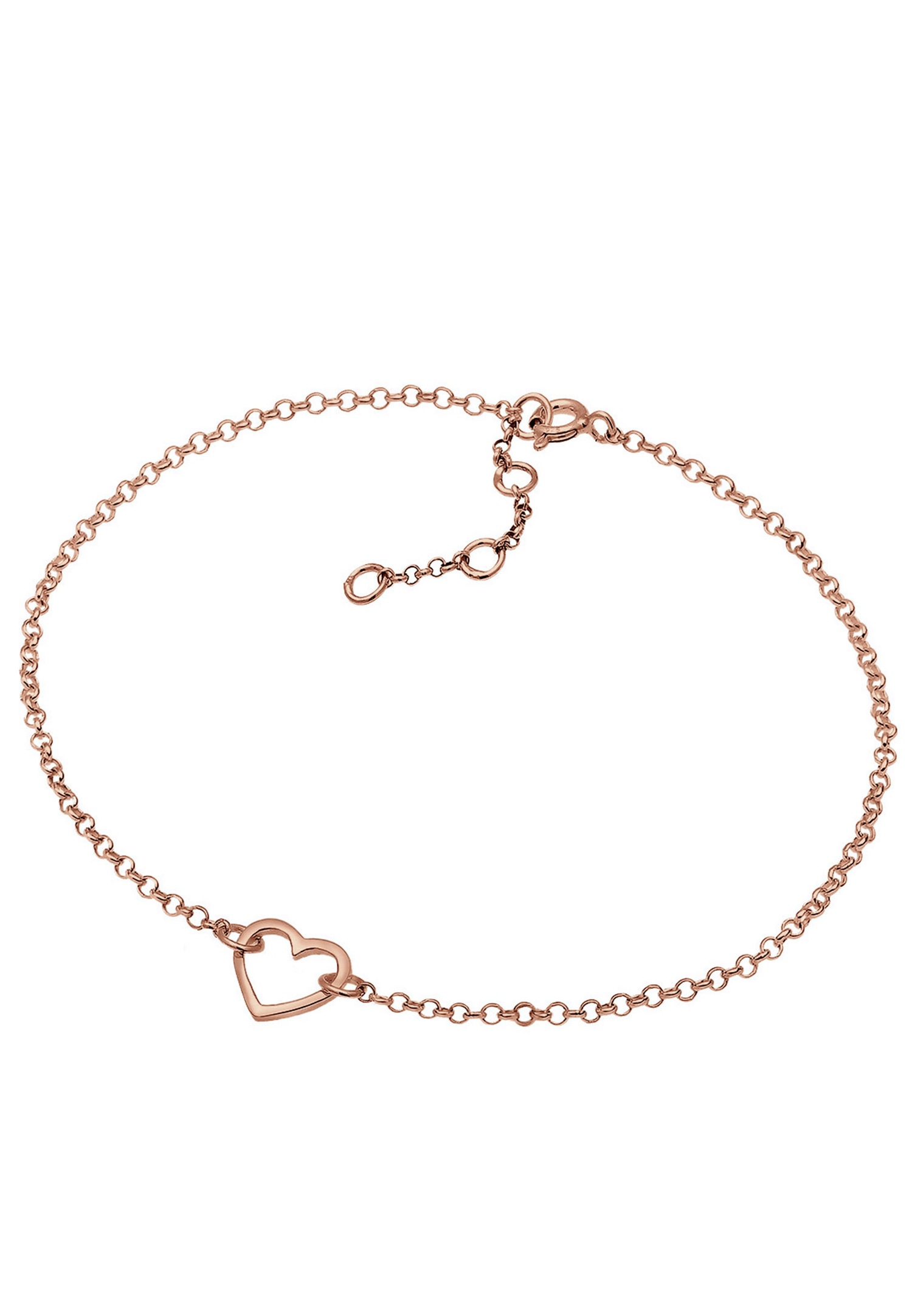 Elli Women's Heart Symbol Love Filigree in 925 Sterling Silver