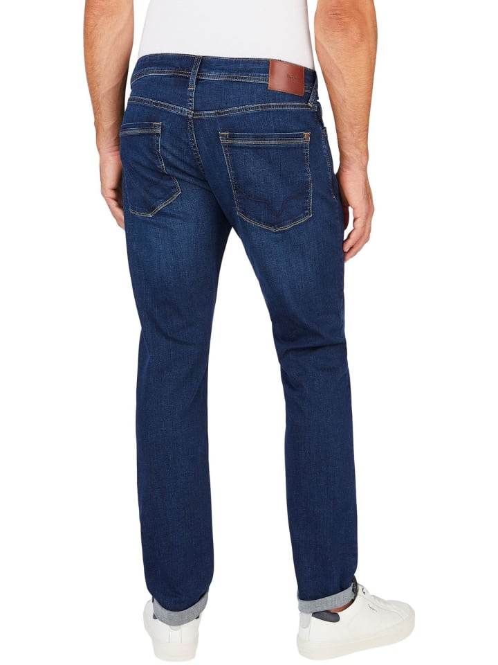 Pepe Jeans Jeans STANLEY tapered in Blau günstig kaufen