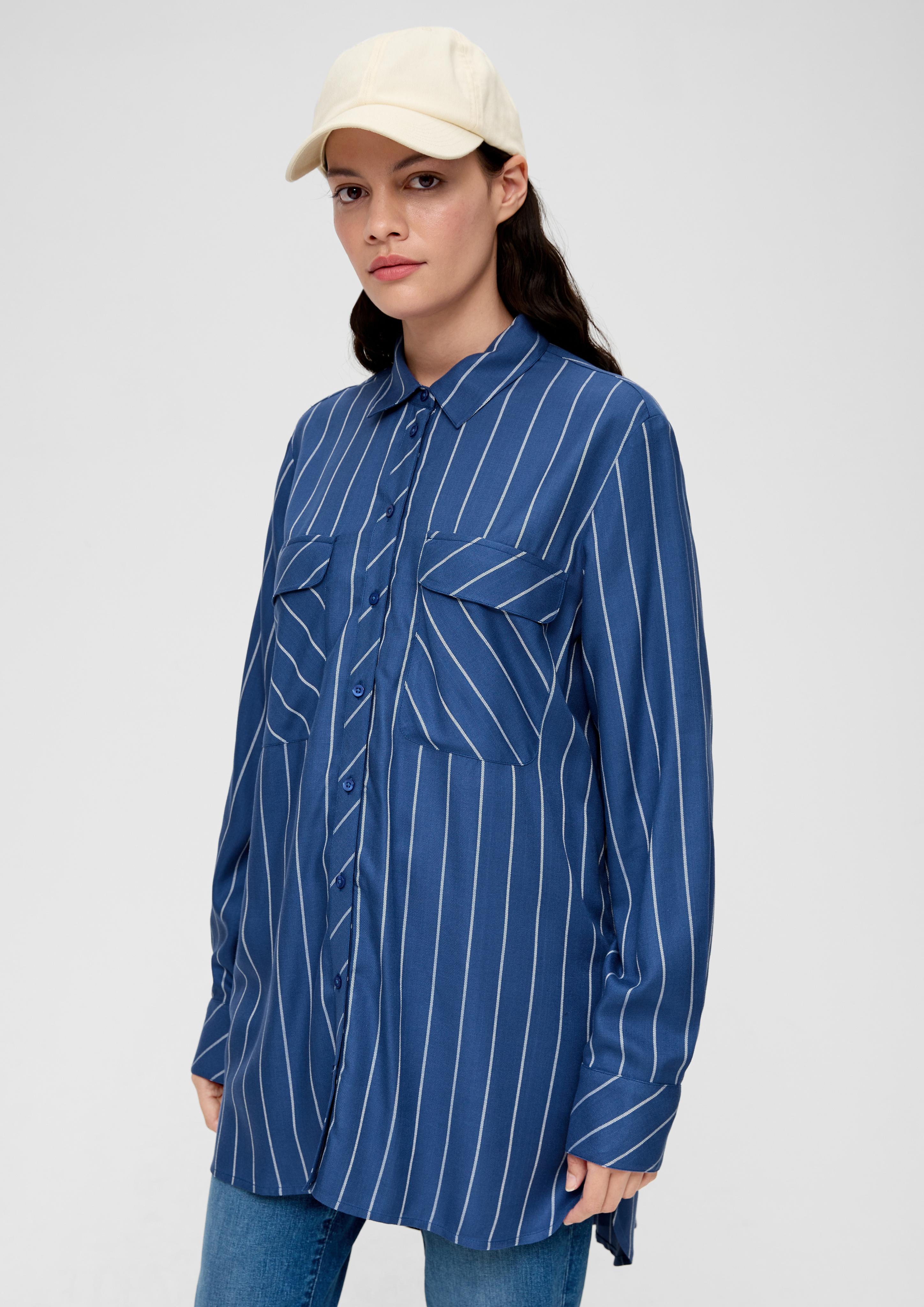 Long-Bluse aus reiner Viskose  2136301-57G0