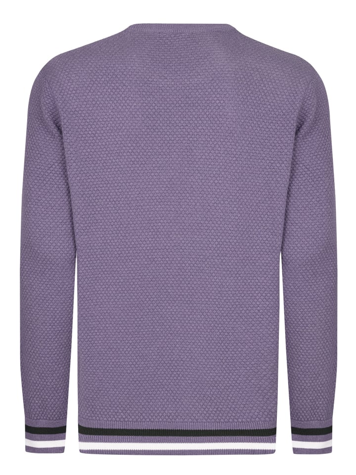 Felix Hardy V-Ausschnitt Pullover in lila günstig kaufen