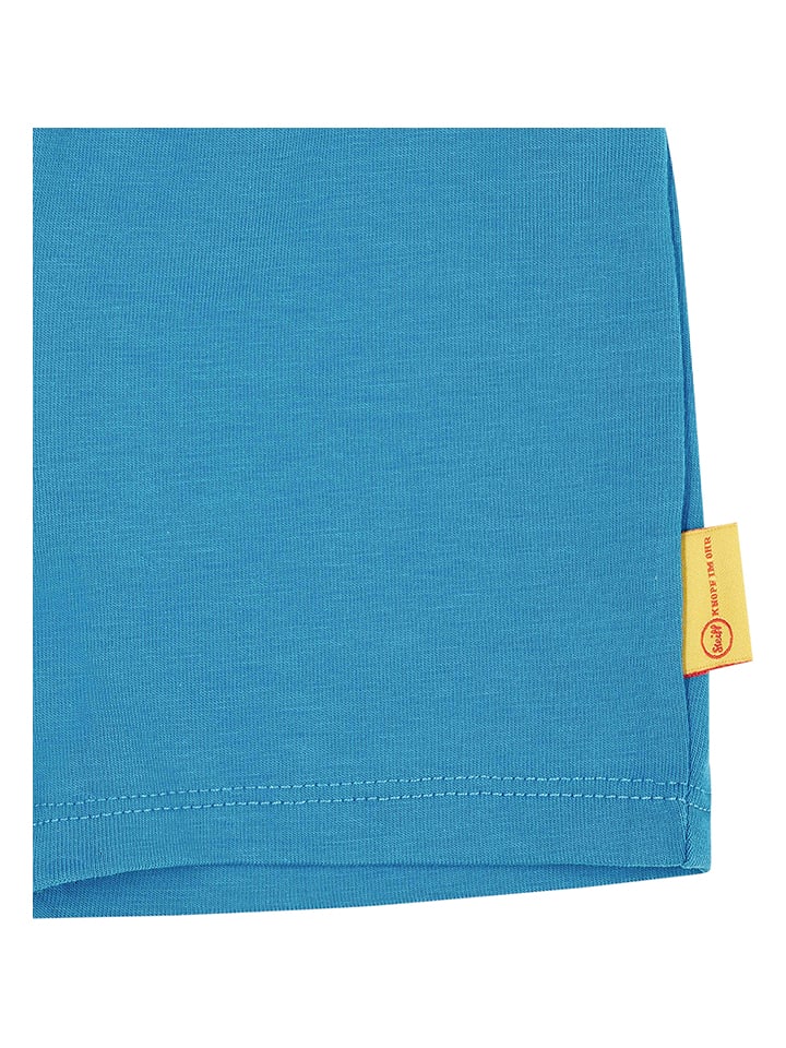 Steiff 2tlg. Outfit in Blau/ Creme/ Bunt günstig kaufen