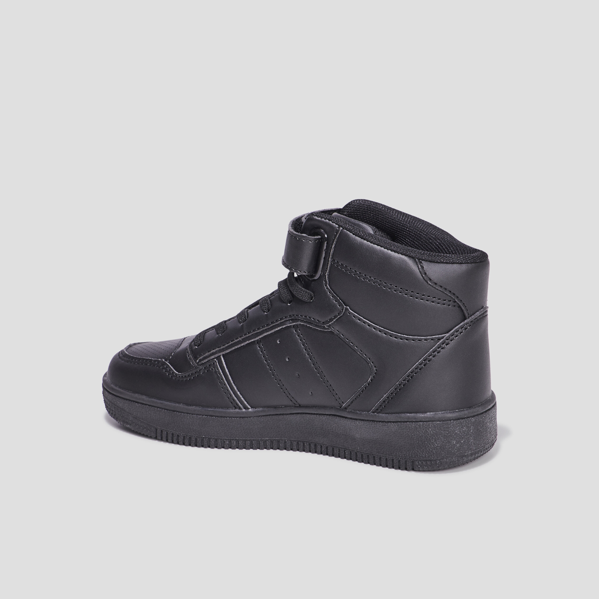 Baskets montantes Creeks Ktempete noir garçon | La Halle