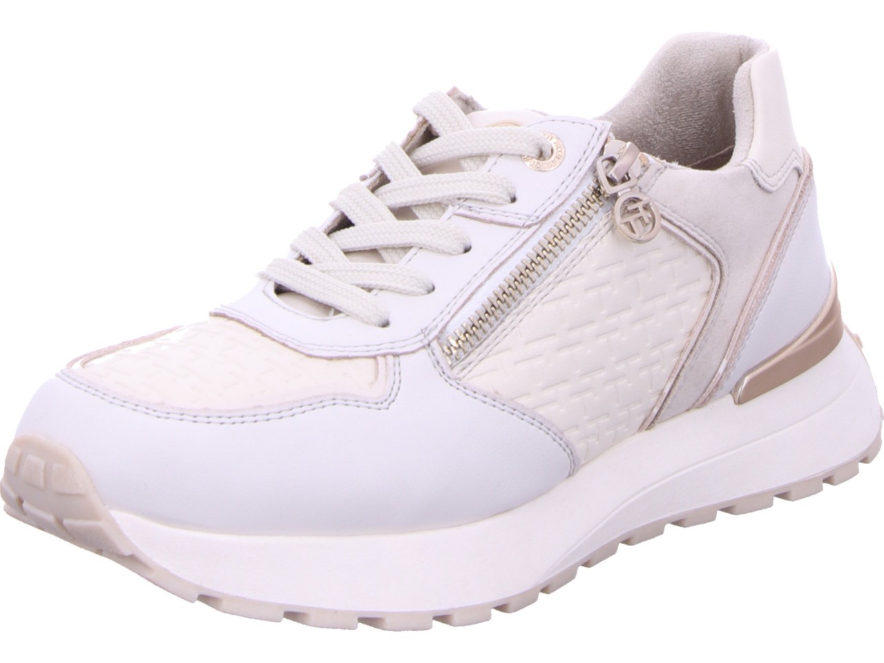 SUPREMO Freizeit Schnürer beige
