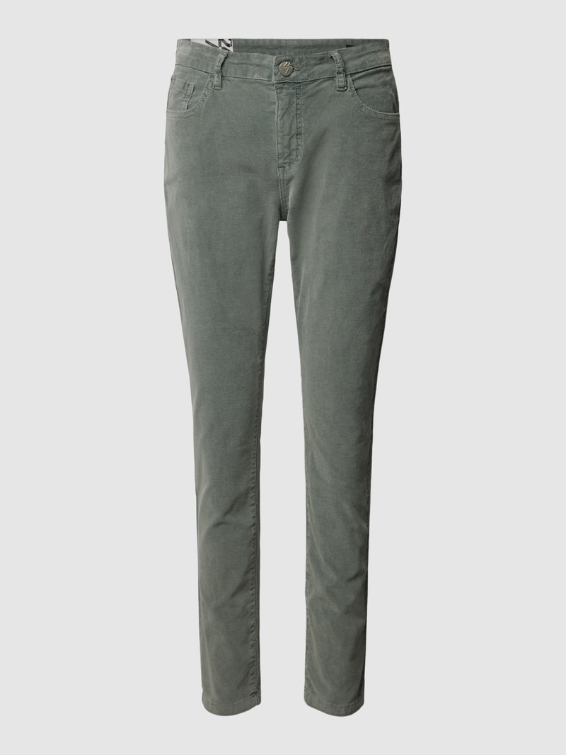 Skinny Fit Cordhose Modell 'Evita' in schilf