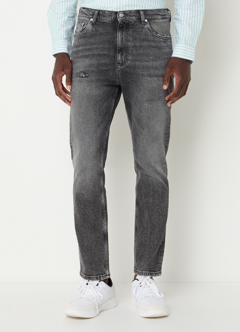 Calça jeans Tommy Hilfiger Dad tapered com lavagem colorida