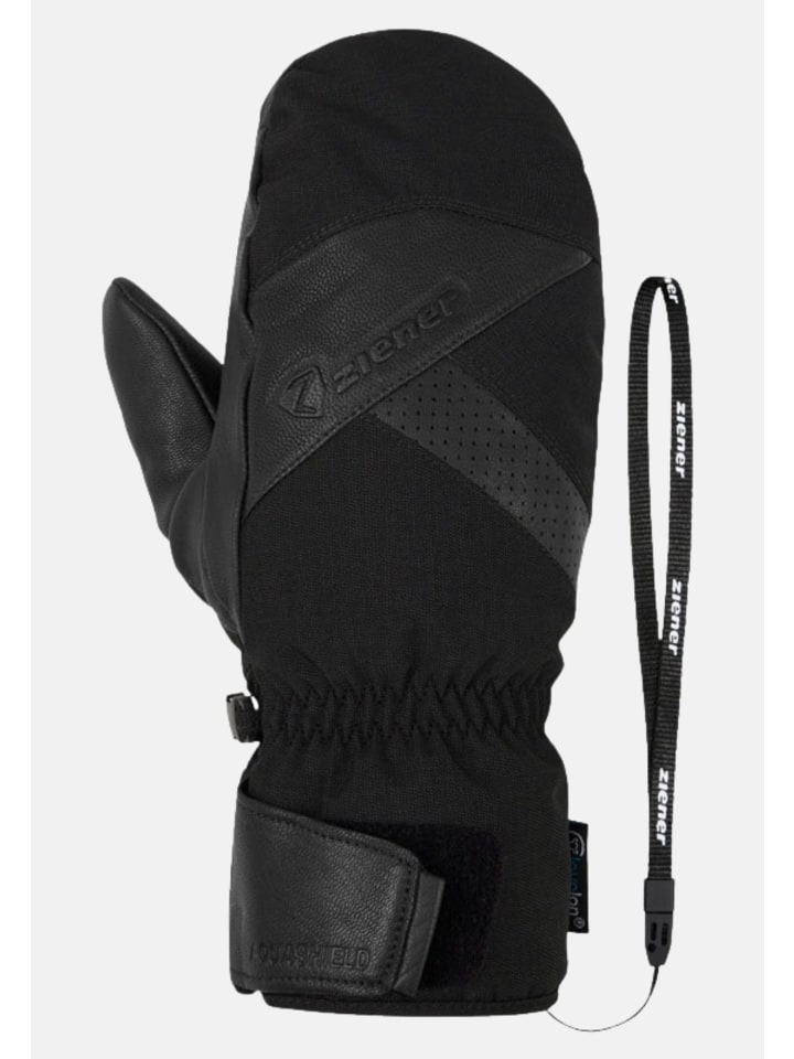 Ziener Skihandschuhe 'GETTERO' in schwarz günstig kaufen