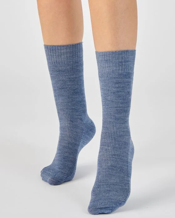 Lot de 2 paires de chaussettes Thermolactyl et laine