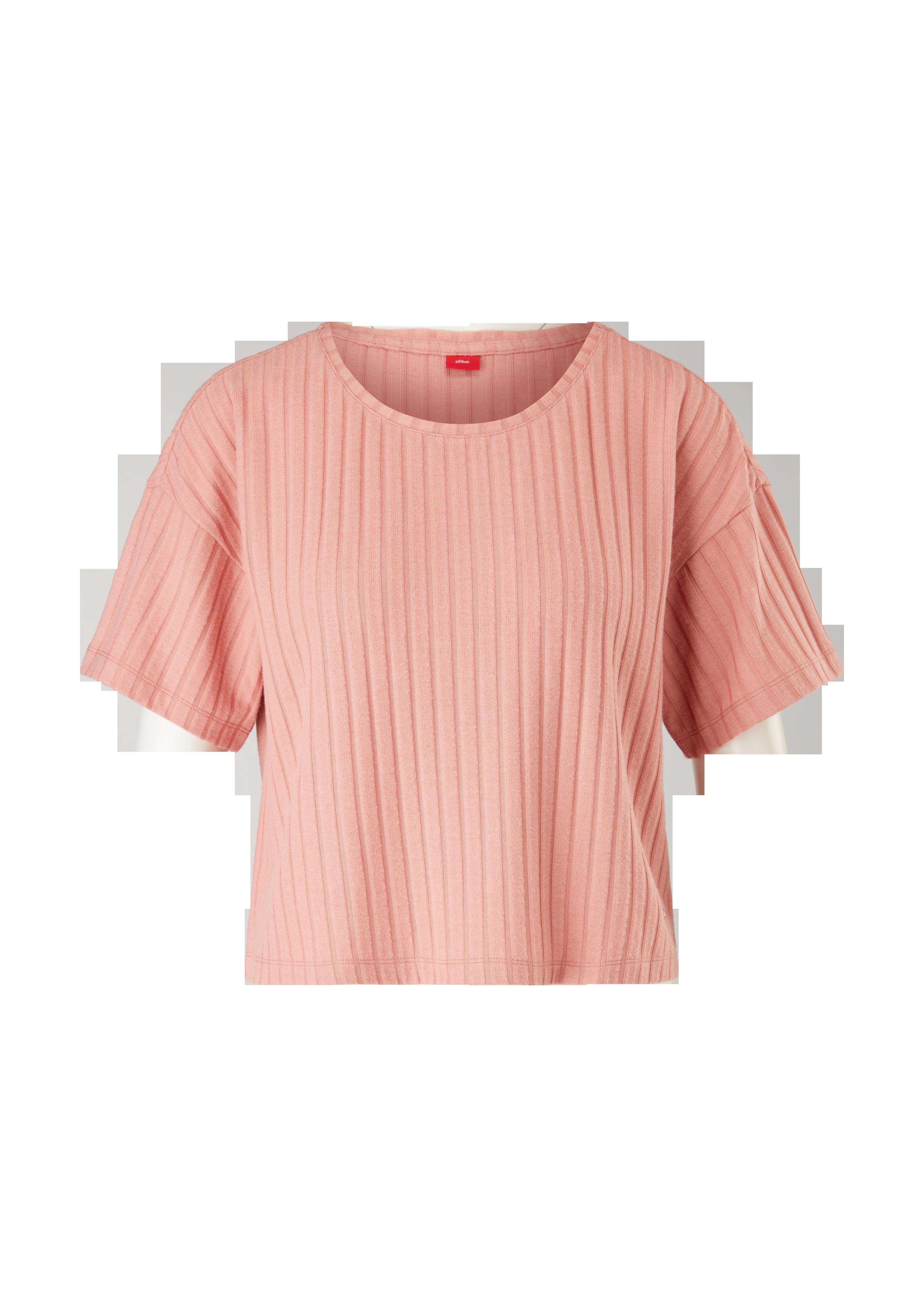 Shirt mit Rippstruktur  6006302-4100