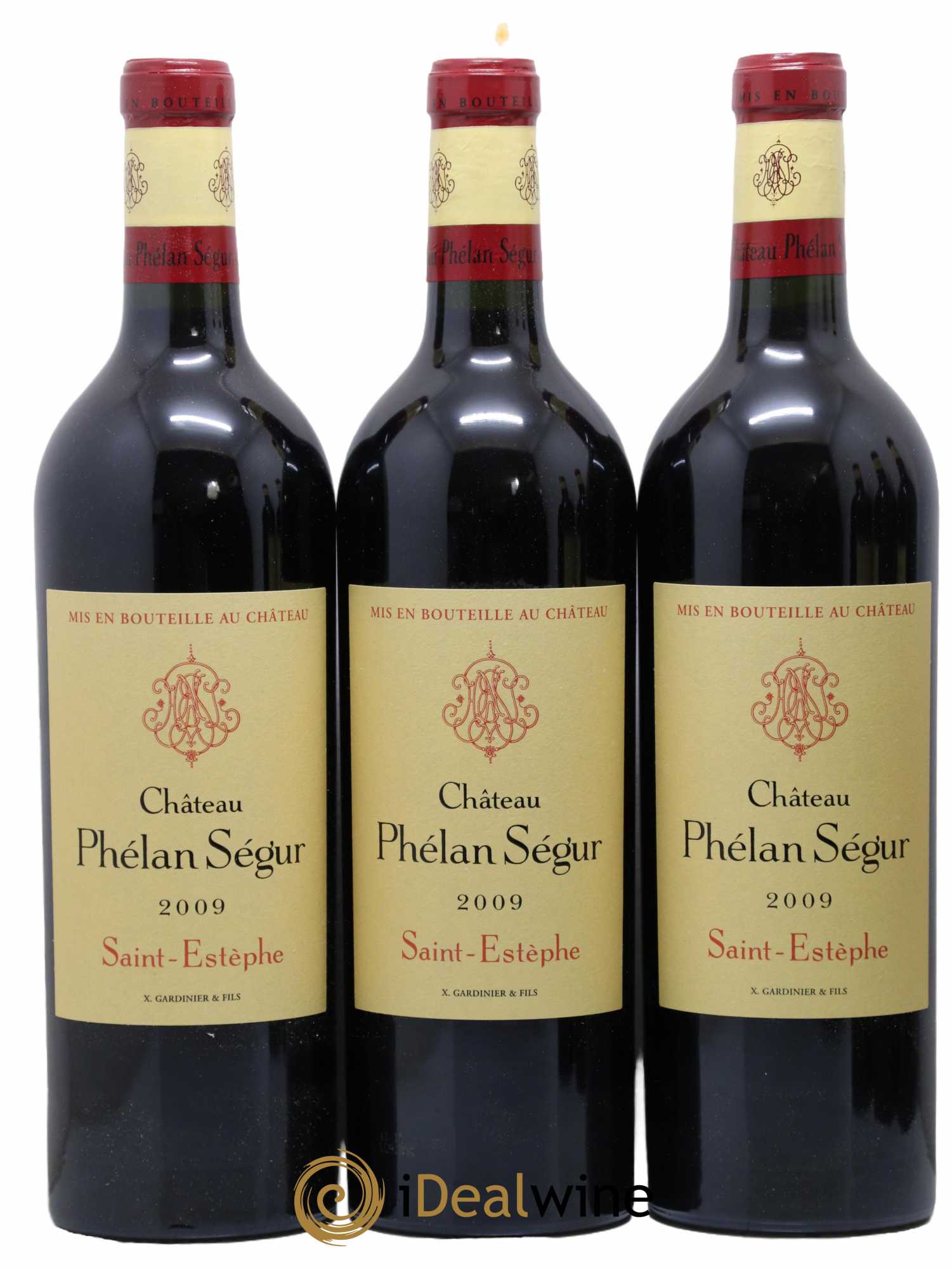 Château Phélan Ségur  2009 - Lot de 6 Bouteilles