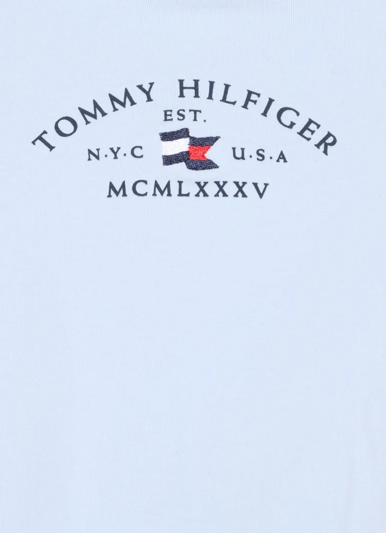 Camisa de manga larga Tommy Hilfiger con logo estampado