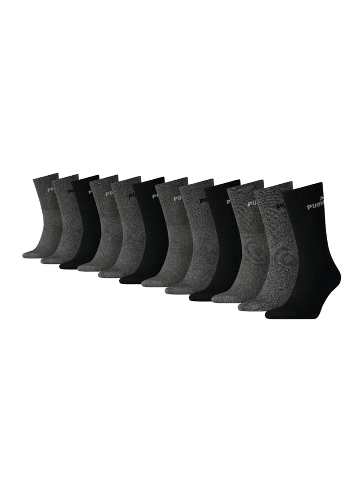 Puma Socken CREW SOCK 12P in 207 anthracite / grey günstig kaufen