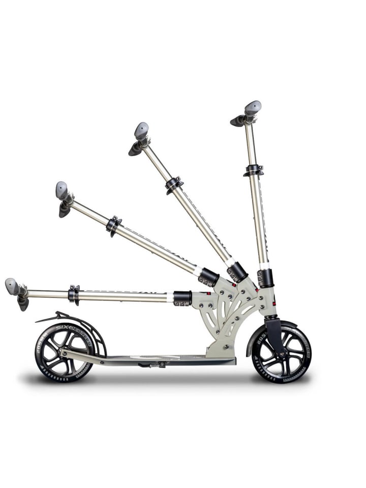 authentic Six Degrees Aluminium Scooter 205 mm - Farbe: Grau günstig kaufen onesize