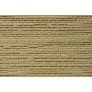 Natursteinmauer H0/TT, 29x43 cm, 2 Stück
