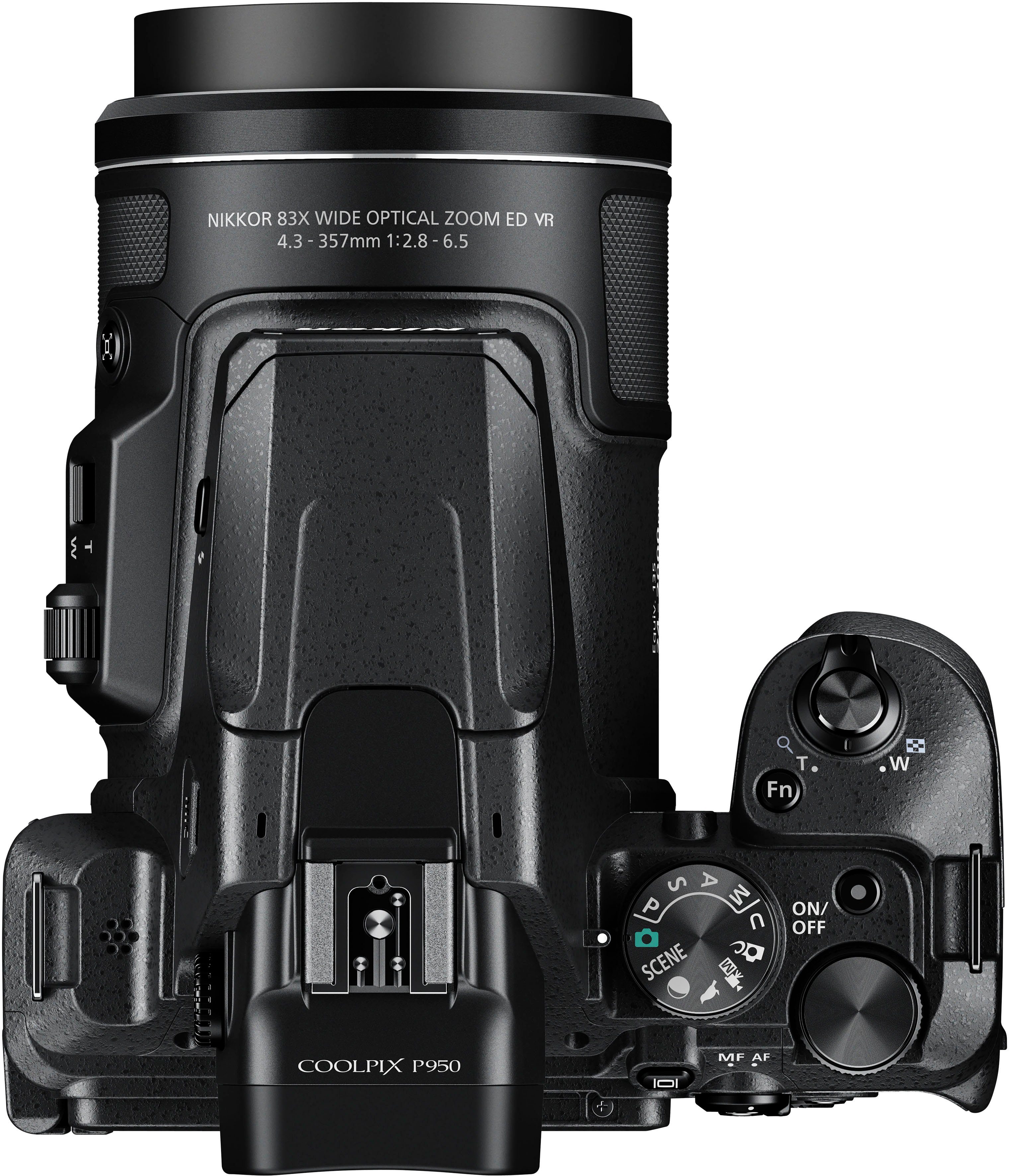 Nikon Coolpix P950 Bridge-Kamera (16 MP, 83x opt. Zoom, Bluetooth, WLAN (WiFi)