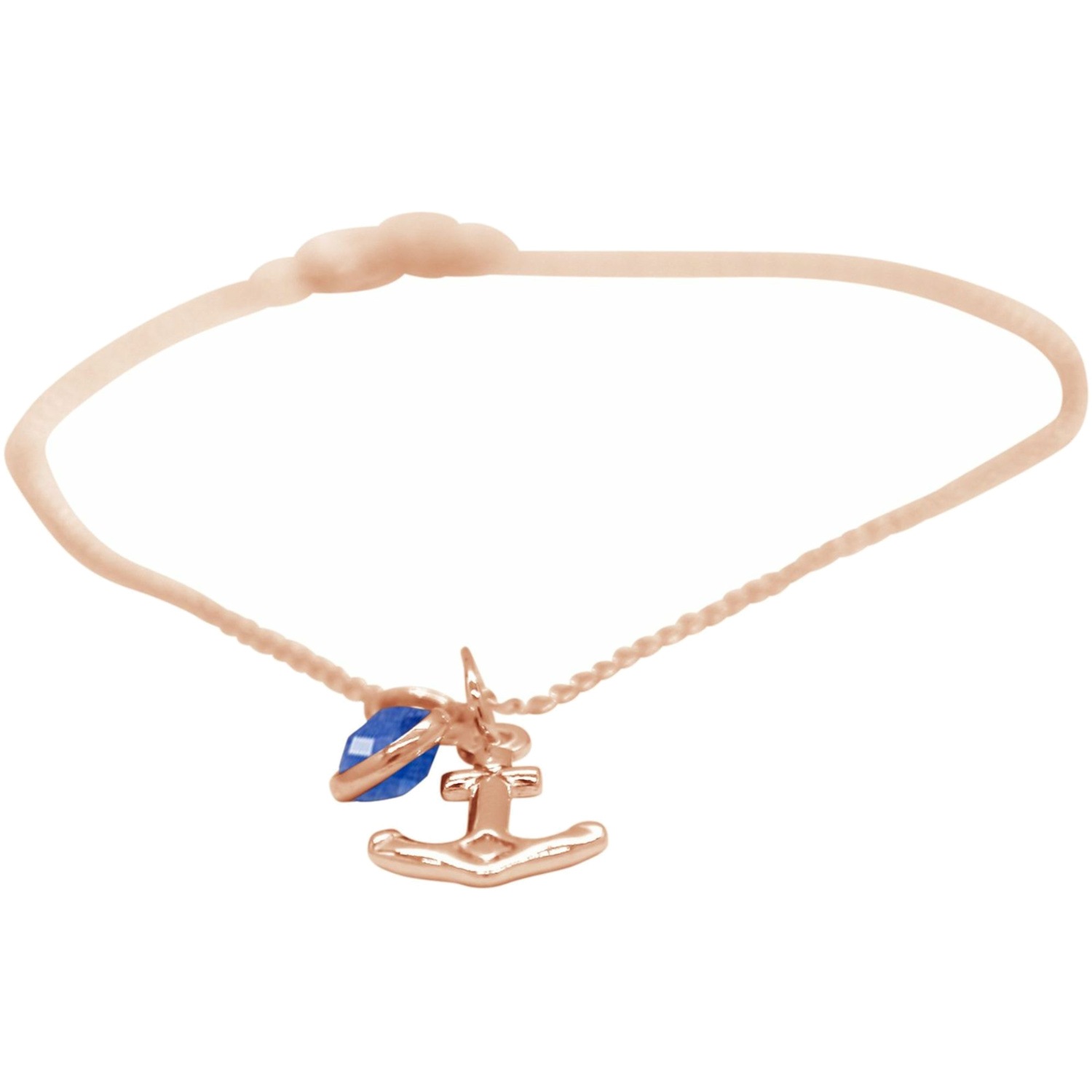 Armband 'Anker - Saphir'