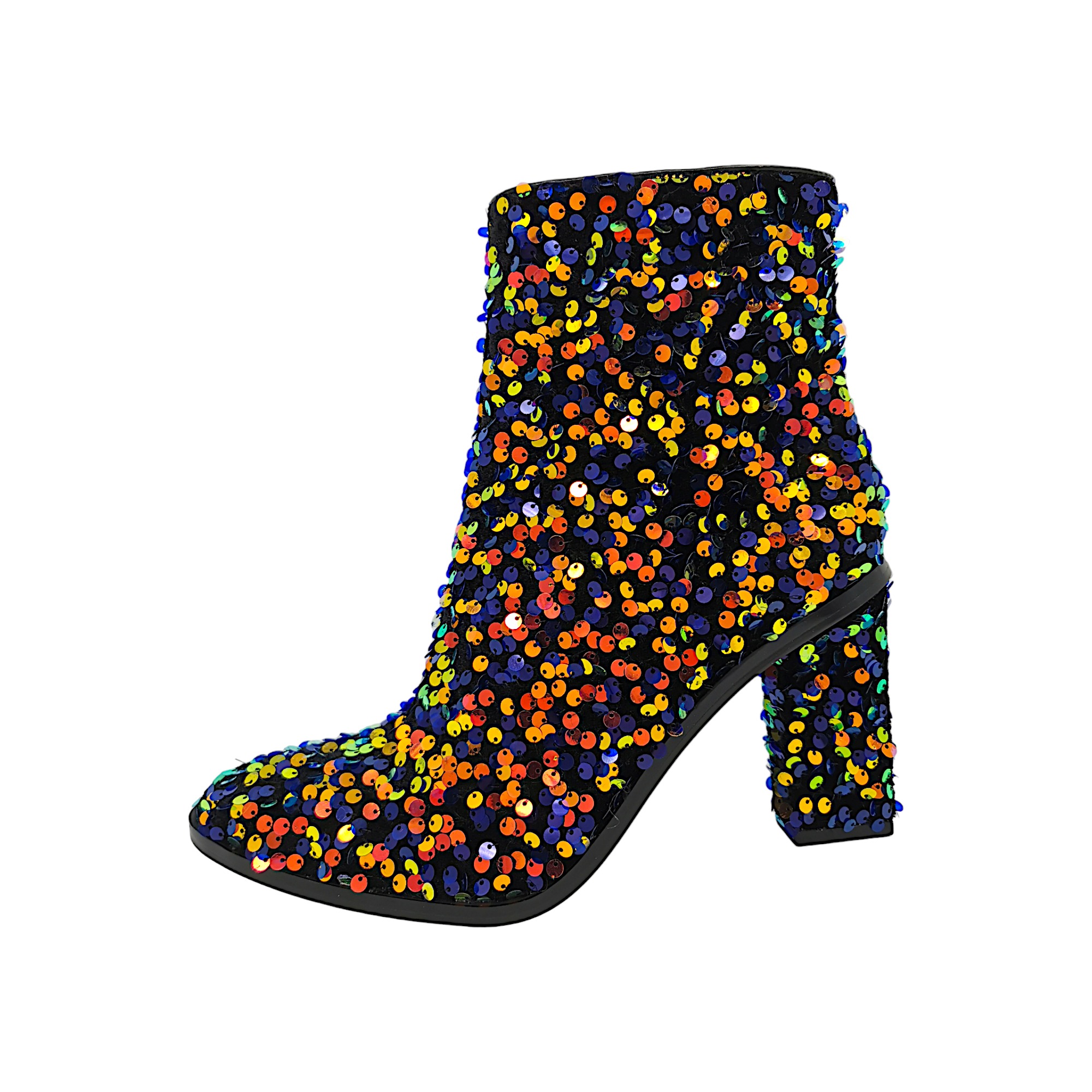 Buffalo Zoe Ankle Boot 1281208/1 Schwarz Black Multi