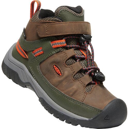 KINDER MULTIFUNKTIONSSTIEFEL TARGHEE MID WP C-DARK EARTH/FOREST NIGHT