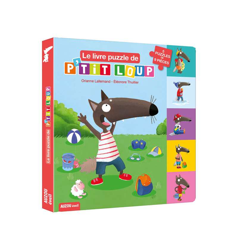 Livre Le livre puzzle de P'tit Loup - Auzou