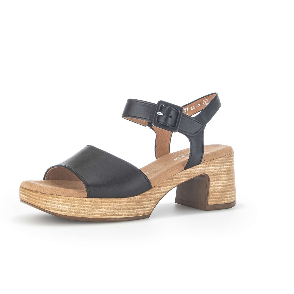 Gabor comfort Plateau Sandale schwarz