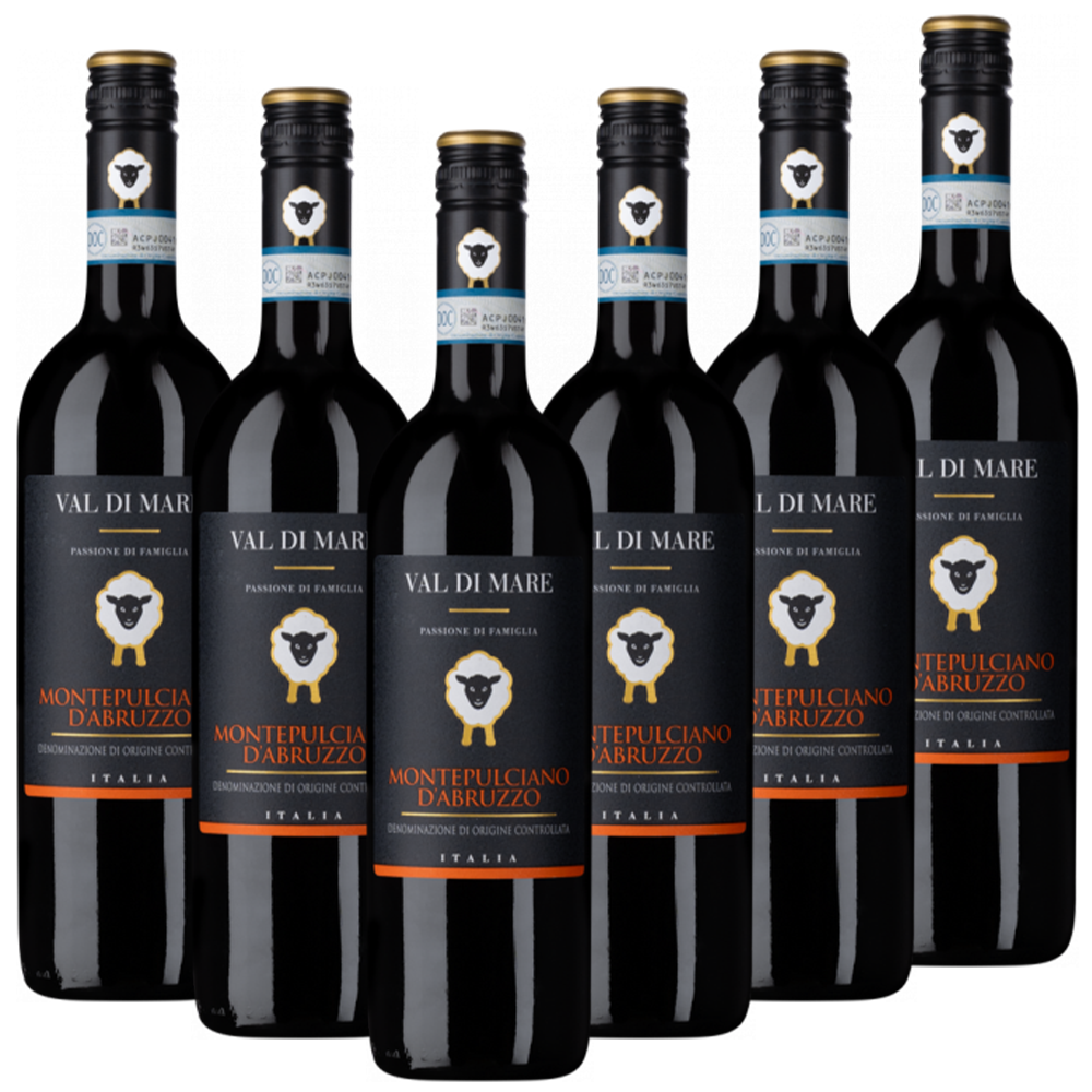 Cantine Spinelli Montepulciano d Abruzzo DOC Val di Mare Spinelli Italien  trocken - 6er Karton