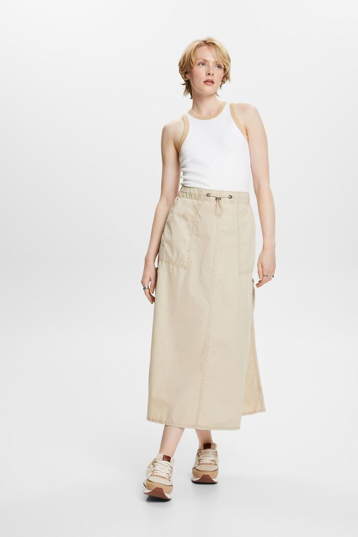 Pull-on-Cargorock, 100 % Baumwolle