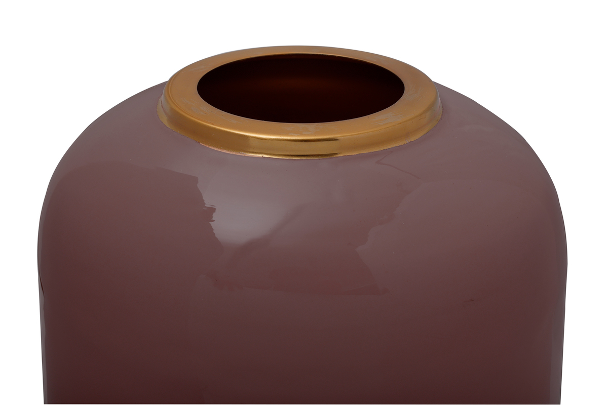 Kayoom Vase Art Deco 225 Altrosa / Gold