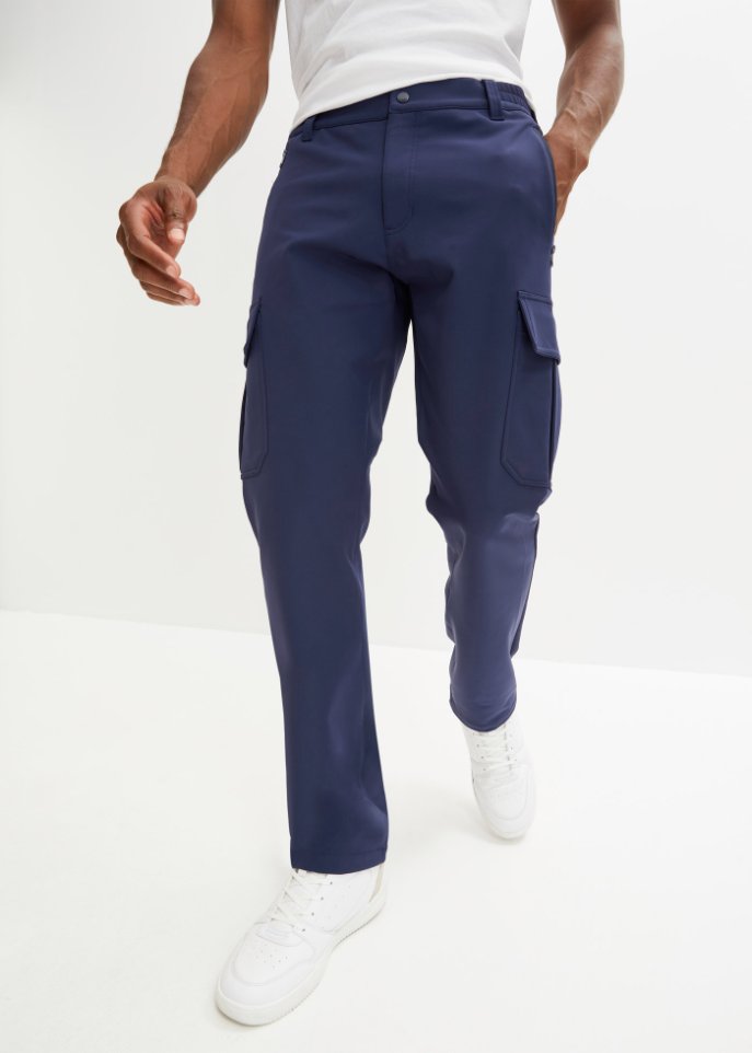 Regular Fit Funktionshose mit Bequembund, 4-Wege-Stretch